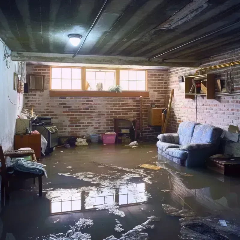 Flooded Basement Cleanup in Center, TX